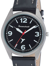 Aristo-Messerschmitt Quartz Aviator Style Watch with 43mm Sandblasted Case #ME-43L