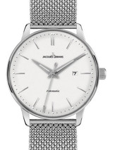 Jacques Lemans Nostalgie 42MM Automatic Dress Watch with Mesh Bracelet #N-206C