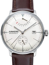 Junkers Bauhaus Automatic Watch with Power Reserve and 24hr Subdial #6060-5