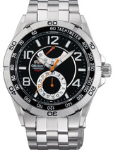 Scratch and Dent - Planet Orient 21-Jewel Automatic with Power Reserve and Stainless Steel Bracelet #FM00001B-SND1