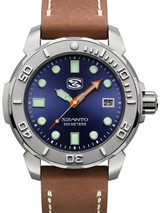 Szanto 47mm Stainless Steel, 500 Meter Quartz Dive Watch #5103