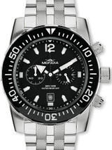 Mondia Wave Swiss Quartz Chronograph Dive Watch with a Ceramic Bezel #1-691-1