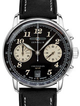 Graf Zeppelin Chronograph watch with sixty minute timer #8674-3