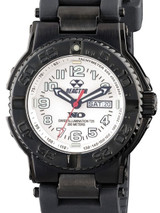 Reactor Trident 200 Meter Dive Watch with Never Dark Illumination, Black SS Case #59805