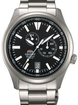 Orient 21-Jewel Automatic Field Watch with 24-Hour Sub-Dial #ET0N001B