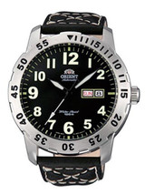 Orient Black Dial 21-Jewel Automatic Aviator Watch #FEM7A003B Orient Black Dial 21-Jewel Automatic Aviator Watch #FEM7A003B