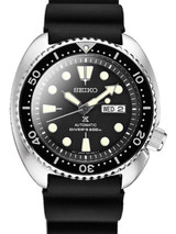 Seiko Long Island Sea Turtle Dive Watch with Double-Domed AR Sapphire Crystal #SRP777-DD