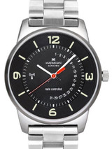 Maximilian Radio Controlled Watch with Push Button Date Display #5010M-3