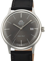 Scratch and Dent - Orient Bambino V3 Automatic Dress Watch with Grey Dial, Applied Silver Hour Markers #ER2400KA 1