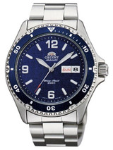 Scratch and Dent - Orient Mako II Blue Dial Automatic Dive Watch with SS Bracelet #AA02002D 5