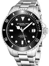 Stuhrling Regatta 200 Meter Automatic Dive Watch with 42mm Case #792.01