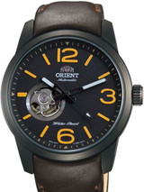 Orient Scout 21-Jewel Automatic Watch with Open-Heart and 42mm Black IP Case #DB0C001B