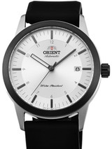 Orient 40.5mm Sentinel Automatic + Hand Wind Watch with Silver-White Dial #AC05003S