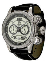 Tauchmeister T0217 Chronograph with Unique Vertical Pushers and a Luminous Dial Tauchmeister T0217 Chronograph with Unique Vertical Pushers and a Luminous Dial