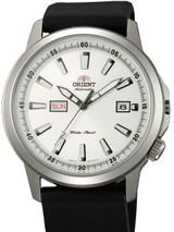 Orient 42mm Stingray Day and Date Automatic Watch with White Dial #EM7K00BW