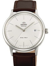 Scratch and Dent - Orient Bambino V3 Automatic Dress Watch with White Dial, Applied Silver Hour Markers #ER2400MW 3