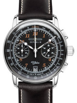 Graf Zeppelin Chronograph watch with sixty minute timer #7674-2
