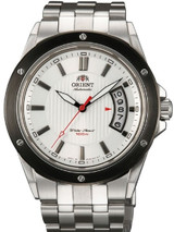 Scratch and Dent - Orient Advancer Automatic Sport Watch with a White Dial and Open Date Window  #ER28004W-SND1