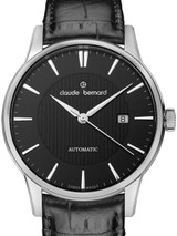 Claude Bernard Swiss Made ETA Automatic Dress Watch #80091-3-NIN
