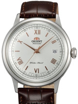Orient Automatic Dress Watch with White Dial, Roman Numeral Markers #ER2400BW
