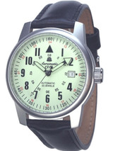 Aeromatic 1912 Automatic Aviator Watch with Luminous Dial #A1417