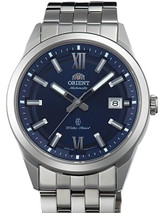 Orient 41mm Sentry Automatic Watch with Sunburst Blue Dial and Sapphire Crystal #ER2G002D