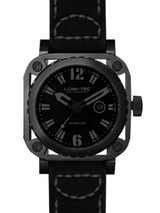 Lum-Tec G9 Watch with Sapphire Crystal and Skeletal Case Design #G9-Phantom