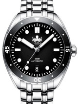 PHOIBOS Eagle Ray 300-Meter Automatic Dive Watch with Double Dome AR Sapphire Crystal #PY025C