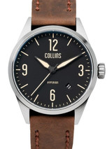 Collins Hyperion Swiss Automatic Watch with 40mm Case and a Double-Dome AR Sapphire Crystal #CWB01