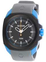 Nixon Ruckus Watch with 41mm Polycarbonate Case, White Hands and Markers #A349-1537