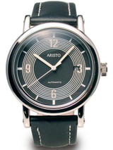 Aristo 4H190SL Retro Mercedes Dashboard Clock Design Swiss ETA Automatic Watch