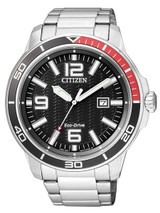 Citizen Eco-drive Sport Watch with Stainless Steel Bracelet #AW1520-51E