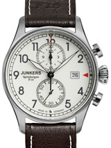 Junkers Cockpit JU52 Quartz Chronograph Watch, Sapphire Crystal