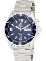 Scratch and Dent - Orient Blue Mako Automatic Dive Watch on a Bracelet #CEM65002D-SND2