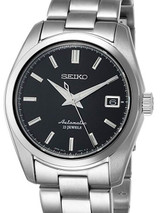 Seiko Black Dial Automatic Dress Watch with 38mm Case, and