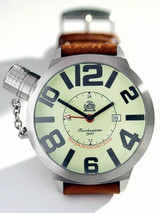 Tauchmeister T0066 XXL Dive GMT Watch with Fully Luminous Dial