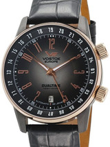 Vostok-Europe Men's 5603061 Gaz-Limo Automatic Dual Time Watch