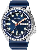 Citizen Automatic  Marine Sport Watch with Rubber Dive Strap #NH8381-12L