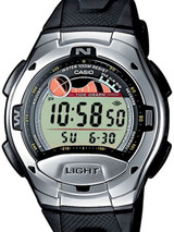 Casio Digital Sports Chrongraph Watch with Tide Graph, Moonphase #W-753-1AV