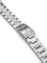 Scratch and Dent - Marathon Brushed Finish Solid Link Bracelet #WW005005US (20mm)