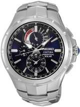 Seiko Coutura Solar Chronograph with Perpetual Calendar, Alarm #SSC375