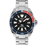 Seiko Samurai Prospex PADI Automatic Dive Watch with Stainless Steel Bracelet #SRPF09