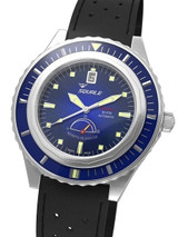 Squale Master Professional Swiss Automatic Dive watch with Power Reserve Indicator #MSTR-Blue