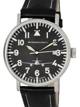 Messerschmitt Aviator Watch with Sand Blasted Case, SuperLuminova  #ME262-39