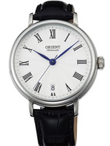 Orient Soma Automatic Dress Watch with White Dial and Stainless Steel Case #ER2K004W