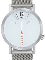 Projects 40mm Past, Present and Future Quartz Watch with Mesh Band  #7214GM-40