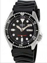 Scratch and Dent - Seiko Automatic Dive Watch with Offset Crown and Rubber Dive Strap #SKX007K1 2