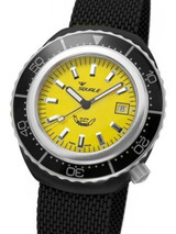 Squale 1000 meter Professional Swiss Automatic Dive watch with PVD Mesh Bracelet #2002Y-PVD-S