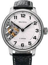 Sea-Gull 45mm Semi-Skeleton Hand Winding Mechanical Watch #M222SK