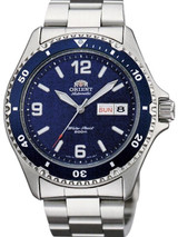 Scratch and Dent - Orient Mako II Blue Dial Automatic Dive Watch with SS Bracelet #AA02002D
